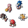 Colgantes Jibbitz™ de Sonic the Hedgehog (paquete de 5) Colgantes Jibbitz™ de Sonic the Hedgehog (paquete de 5)
