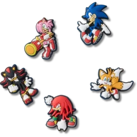 Colgantes Jibbitz™ de Sonic the Hedgehog (paquete de 5)