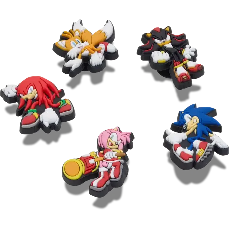Colgantes Jibbitz™ de Sonic the Hedgehog (paquete de 5) Colgantes Jibbitz™ de Sonic the Hedgehog (paquete de 5)