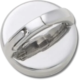 Colgantes Jibbitz™ de tachuelas intercambiables plateadas