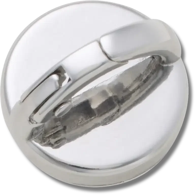 Colgantes Jibbitz™ de tachuelas intercambiables plateadas Colgantes Jibbitz™ de tachuelas intercambiables plateadas
