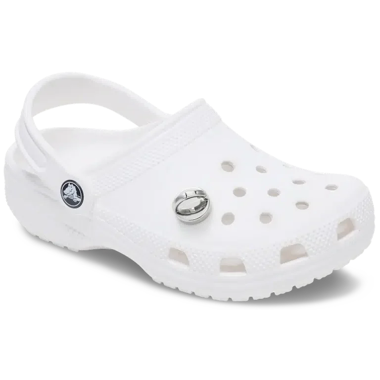 Colgantes Jibbitz™ de tachuelas intercambiables plateadas Colgantes Jibbitz™ de tachuelas intercambiables plateadas
