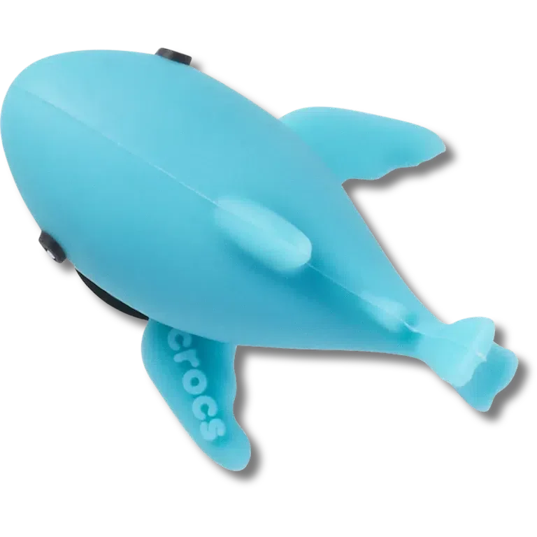Colgantes Jibbitz™ de tiburón 3D que cambian de color con la luz UV Colgantes Jibbitz™ de tiburón 3D que cambian de color con la luz UV