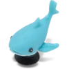 Colgantes Jibbitz™ de tiburón 3D que cambian de color con la luz UV Colgantes Jibbitz™ de tiburón 3D que cambian de color con la luz UV