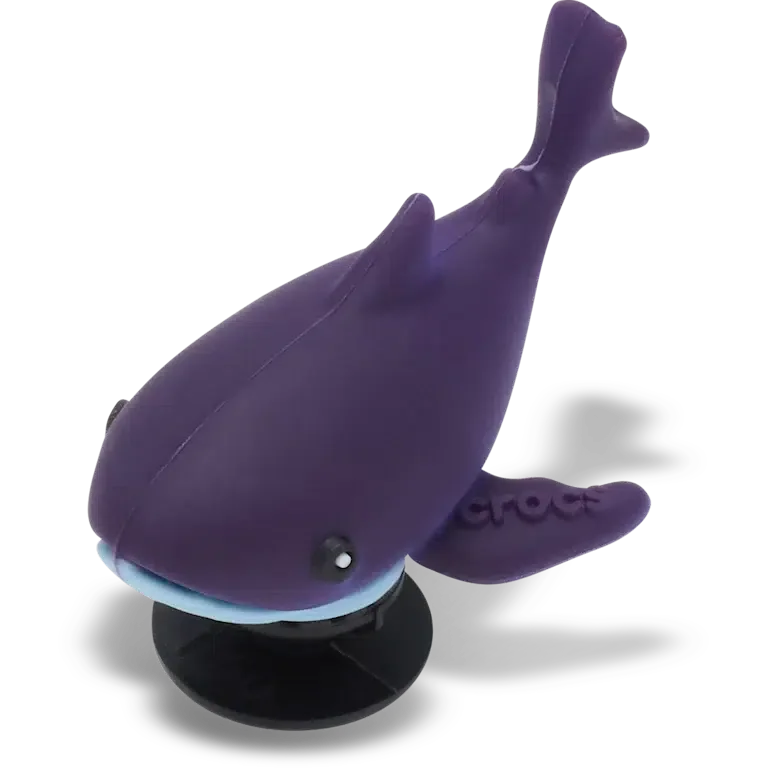 Colgantes Jibbitz™ de tiburón 3D que cambian de color con la luz UV Colgantes Jibbitz™ de tiburón 3D que cambian de color con la luz UV