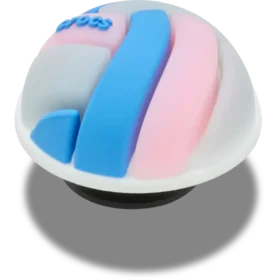 Colgantes Jibbitz™ de voleibol en 3D en tonos pastel