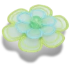 Colgantes Jibbitz™ «Flor de malla verde»