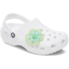 Colgantes Jibbitz™ «Flor de malla verde»