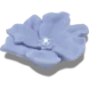 Colgantes Jibbitz «Flor de pervinca con perla»