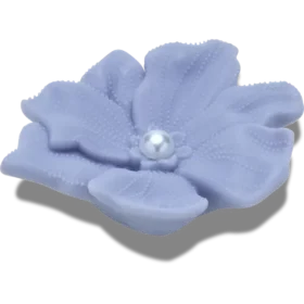 Colgantes Jibbitz «Flor de pervinca con perla»