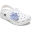Colgantes Jibbitz «Flor de pervinca con perla»