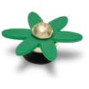 Colgantes Jibbitz™ «Flor giratoria verde retro»