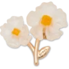 Colgantes Jibbitz «Floral Blossom» blancos