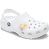 Colgantes Jibbitz «Floral Blossom» blancos