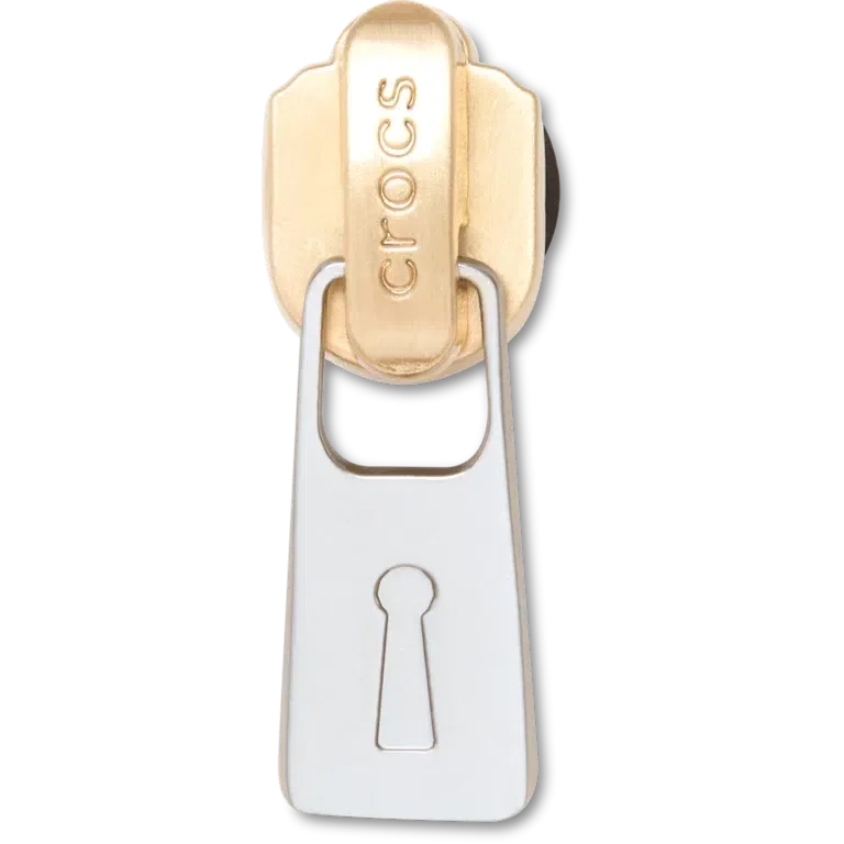 Colgantes Jibbitz™ «Gold and Silver Zipper» Colgantes Jibbitz™ «Gold and Silver Zipper»