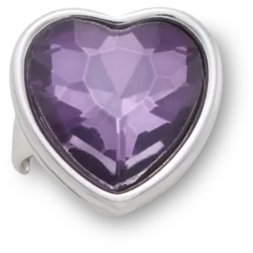 Colgantes Jibbitz «Heart Gem Sandal C»