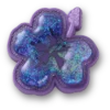 Colgantes Jibbitz™ «Hibisco morado»