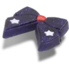 Colgantes Jibbitz™ «Lazo azul brillante»