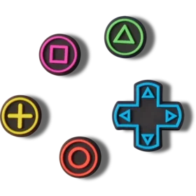 Colgantes Jibbitz™ «Mando de videojuegos» (paquete de 5)