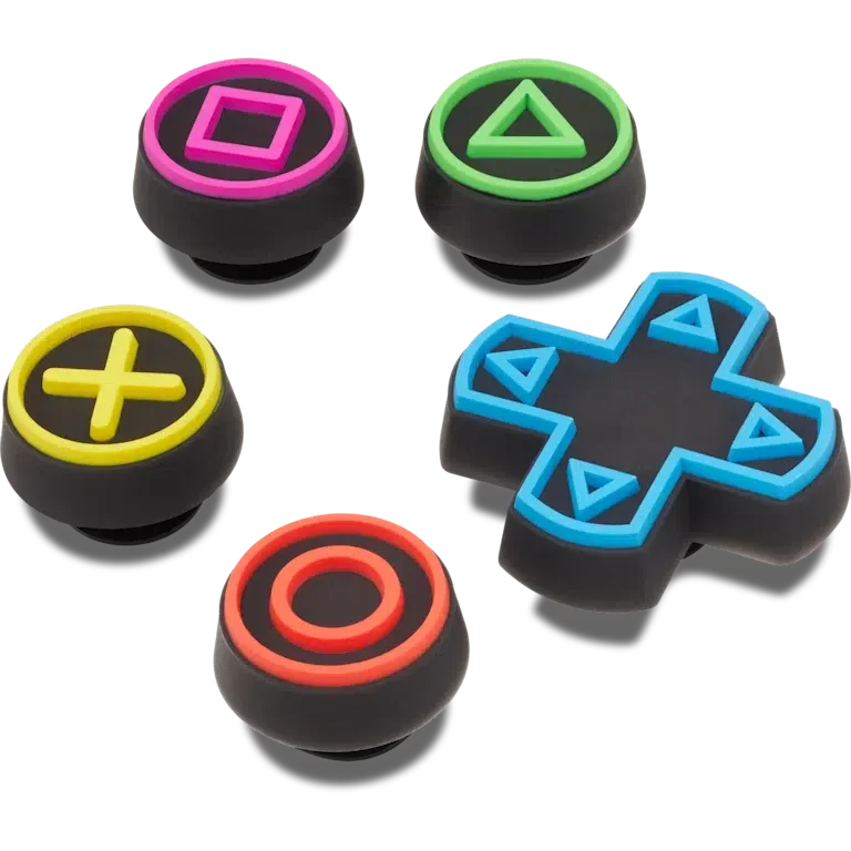 Colgantes Jibbitz™ «Mando de videojuegos» (paquete de 5) Colgantes Jibbitz™ «Mando de videojuegos» (paquete de 5)