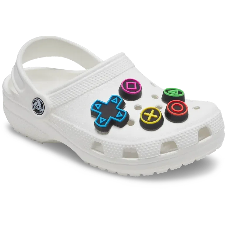 Colgantes Jibbitz™ «Mando de videojuegos» (paquete de 5) Colgantes Jibbitz™ «Mando de videojuegos» (paquete de 5)