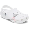 Colgantes Jibbitz «Mariposa Meta» con cuentas plateadas Colgantes Jibbitz «Mariposa Meta» con cuentas plateadas