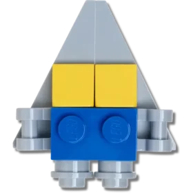 Colgantes Jibbitz™ «Nave espacial 4Lw»