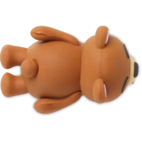 Colgantes Jibbitz «Oso 3D tumbado sobre su barriga»