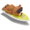 Colgantes Jibbitz™ «Oso surfeando» en 3D