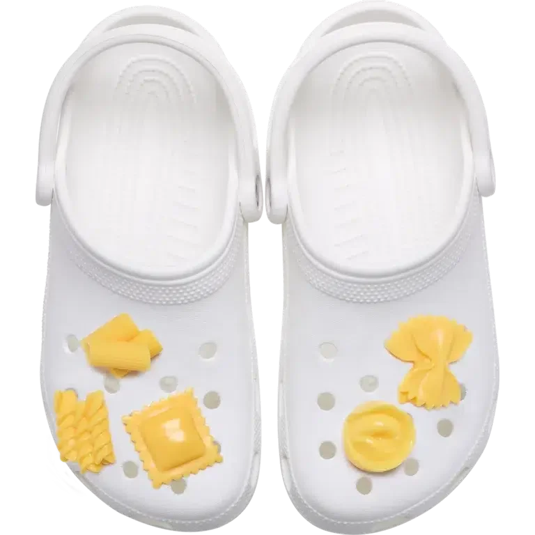 Colgantes Jibbitz «Pasta realista» (paquete de 5) Colgantes Jibbitz «Pasta realista» (paquete de 5)