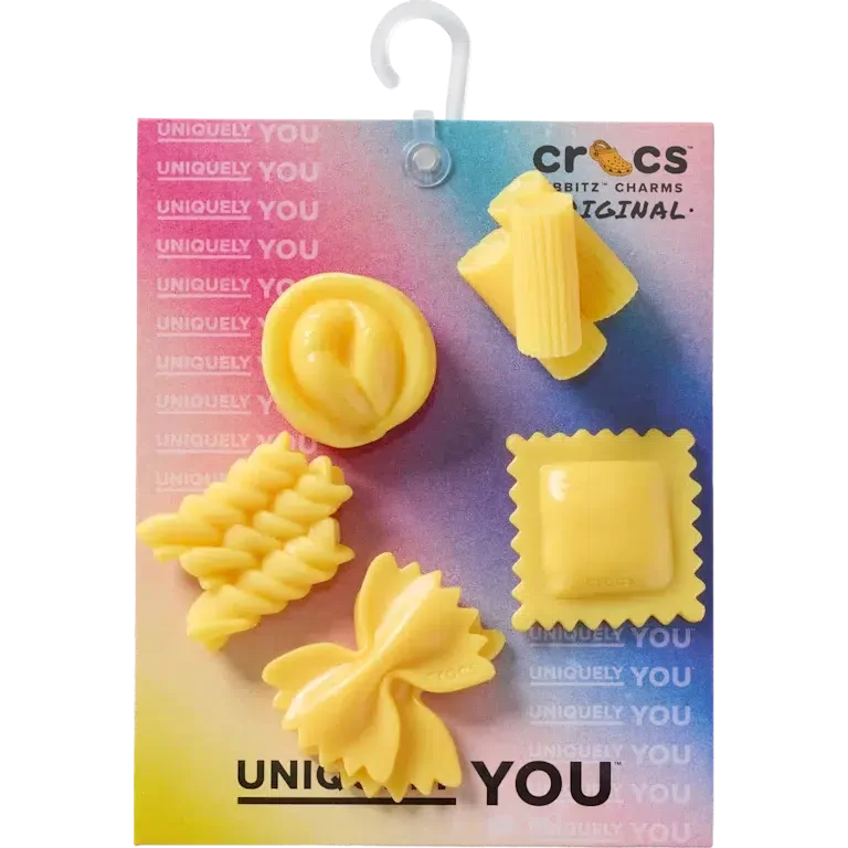 Colgantes Jibbitz «Pasta realista» (paquete de 5) Colgantes Jibbitz «Pasta realista» (paquete de 5)