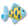 Colgantes Jibbitz™ «Pez brillante azul y dorado»