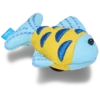 Colgantes Jibbitz™ «Pez brillante azul y dorado»