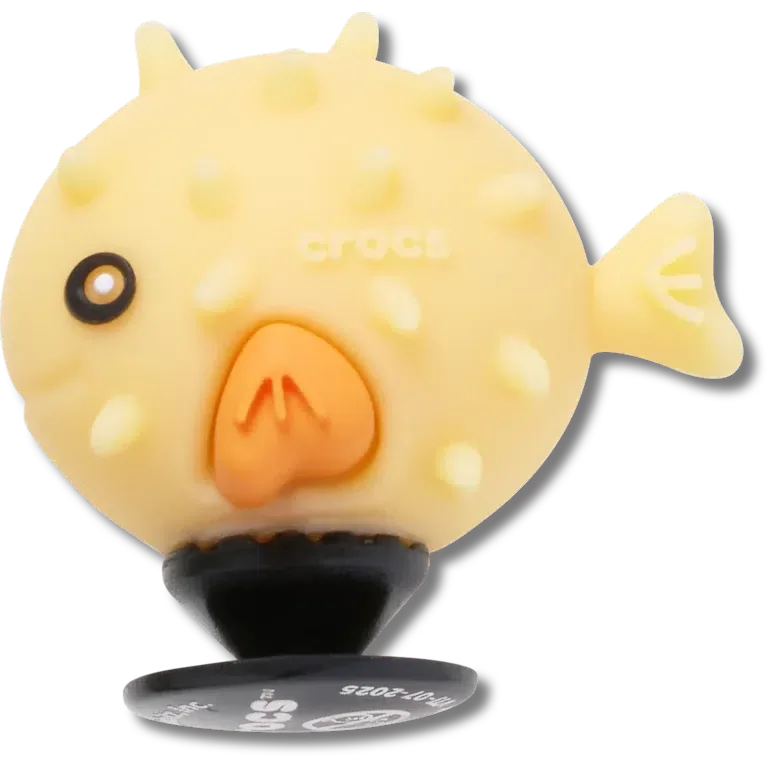 Colgantes Jibbitz™ «Pez globo que cambia de color con luz UV 3D» Colgantes Jibbitz™ «Pez globo que cambia de color con luz UV 3D»