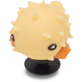 Colgantes Jibbitz™ «Pez globo que cambia de color con luz UV 3D»