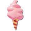 Colgantes Jibbitz™ «Pink Cotton Candy»