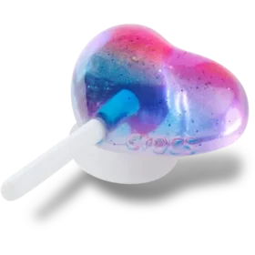 Colgantes Jibbitz™ «Piruleta de corazón de gelatina»