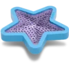 Colgantes Jibbitz™ «Purple Sequin Star»