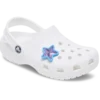 Colgantes Jibbitz™ «Purple Sequin Star»