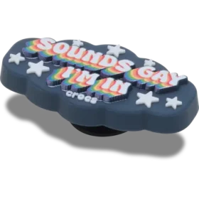 Colgantes Jibbitz «Sounds Gay Im In»