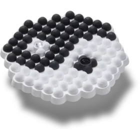 Colgantes Jibbitz™ «Ying y Yang» con cuentas