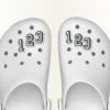 Colgantes para zapatos Jibbitz con el número 0