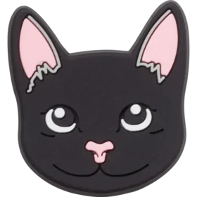 Colgantes para zapatos Jibbitz con gato negro Colgantes para zapatos Jibbitz con gato negro