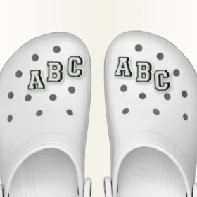 Colgantes para zapatos Jibbitz con la letra «a»