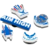 Colgantes para zapatos Jibbitz™ «Fuerzas Armadas – Fuerza Aérea de EE. UU.» (paquete de 5)