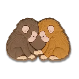 Colgantes para zapatos «Punch the Monkey and His Bestie» de Jibbitz