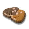 Colgantes para zapatos «Punch the Monkey and His Bestie» de Jibbitz Colgantes para zapatos «Punch the Monkey and His Bestie» de Jibbitz