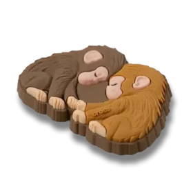 Colgantes para zapatos «Punch the Monkey and His Bestie» de Jibbitz