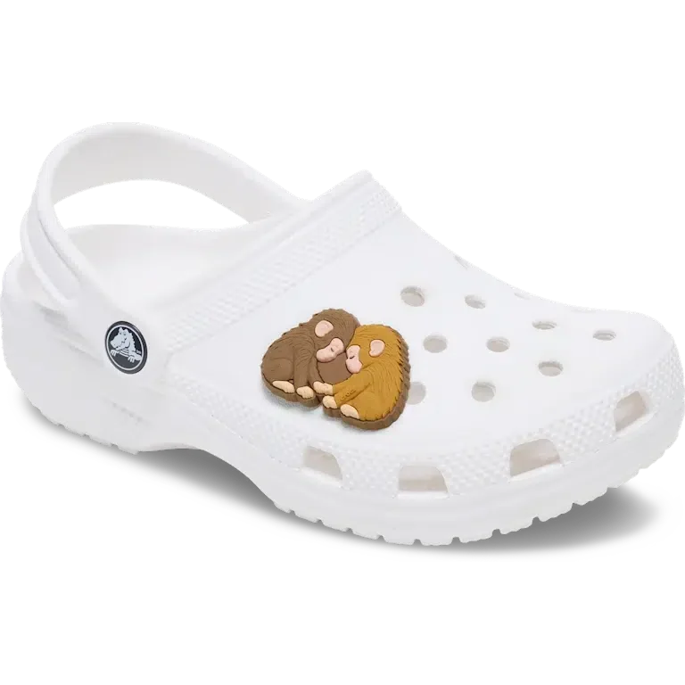 Colgantes para zapatos «Punch the Monkey and His Bestie» de Jibbitz Colgantes para zapatos «Punch the Monkey and His Bestie» de Jibbitz