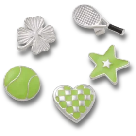 Colgantes «Sandalias C» Lucky Sport, paquete de 5 Colgantes Jibbitz™